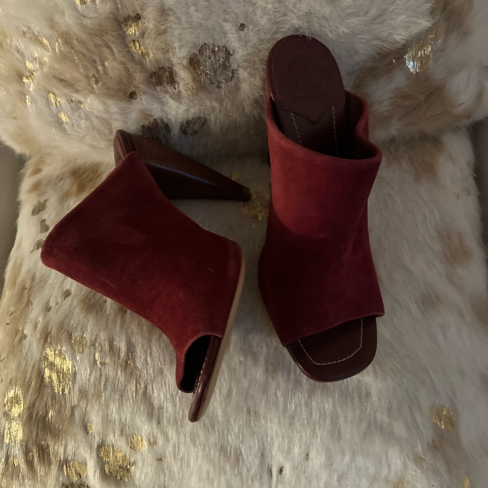 Tory Burch suede shoes